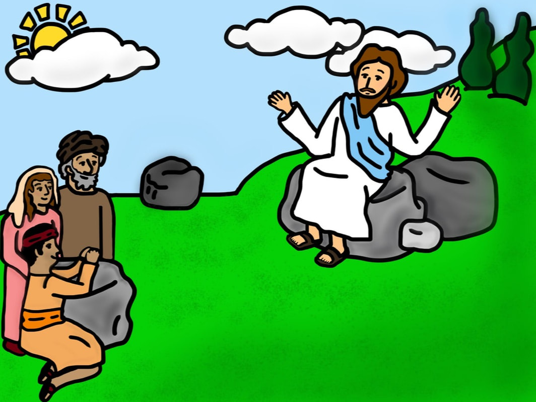 Teach children about Jesus and his sermon on the mount with this new song. There is also a free coloring sheet, booklet print out, and teachers bible class worksheet.